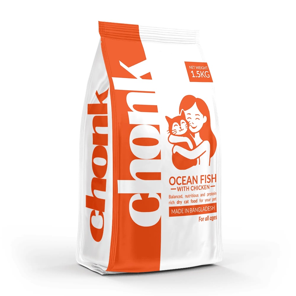 Chonk All Ages Cat Food Ocean Fish with Chicken