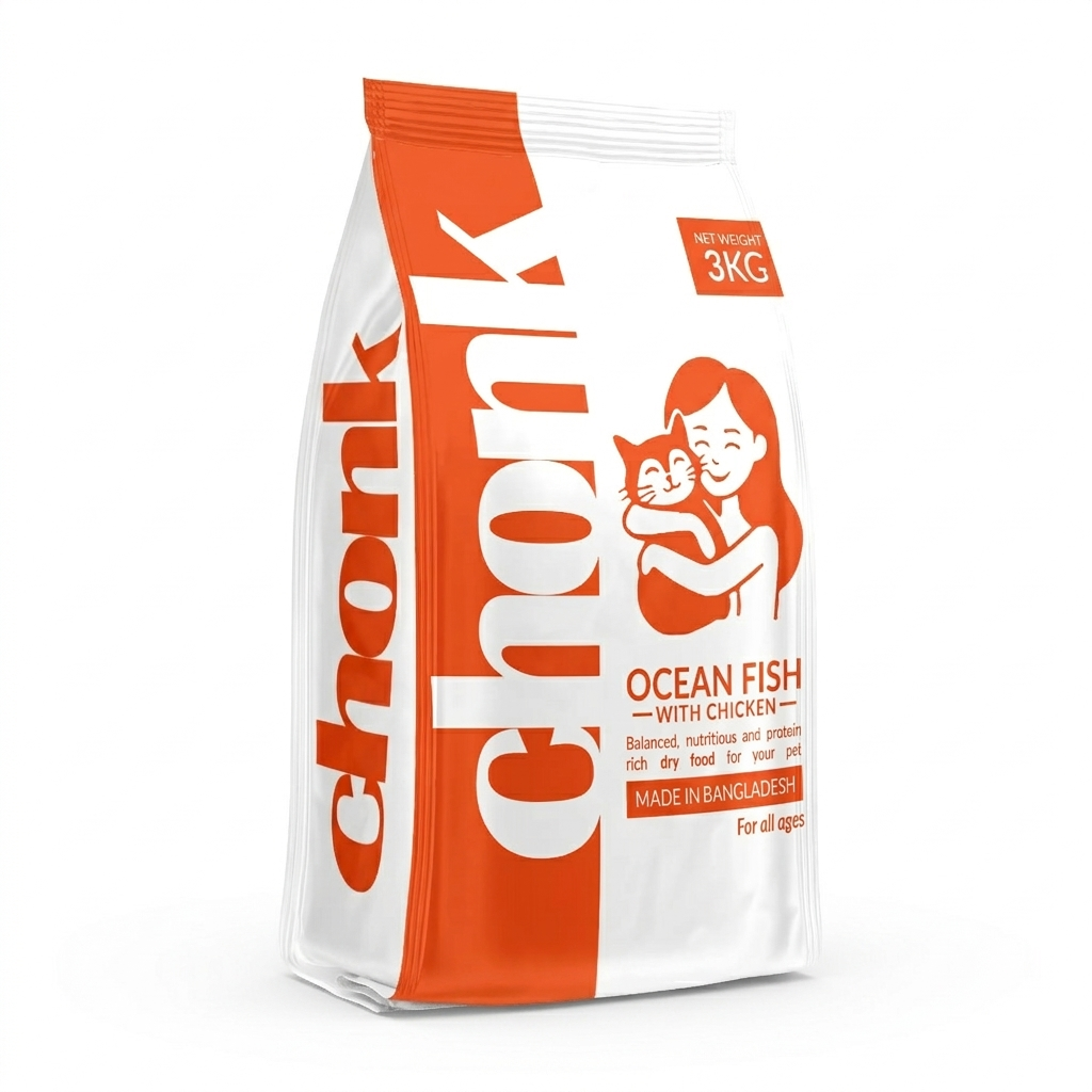 Chonk All Ages Cat Food Ocean Fish with Chicken