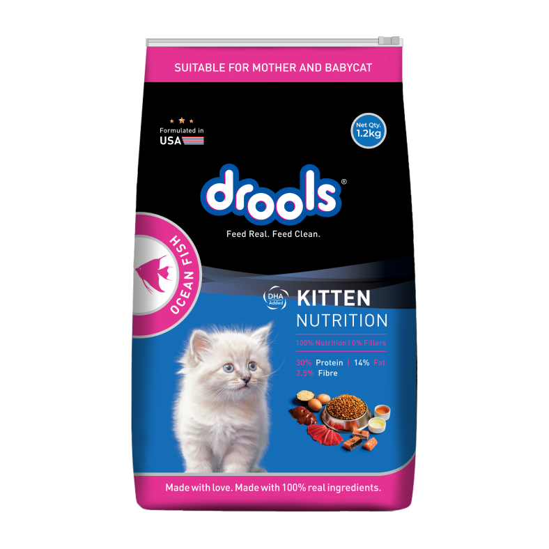 Drools Kitten Dry Food Ocean Fish 3kg