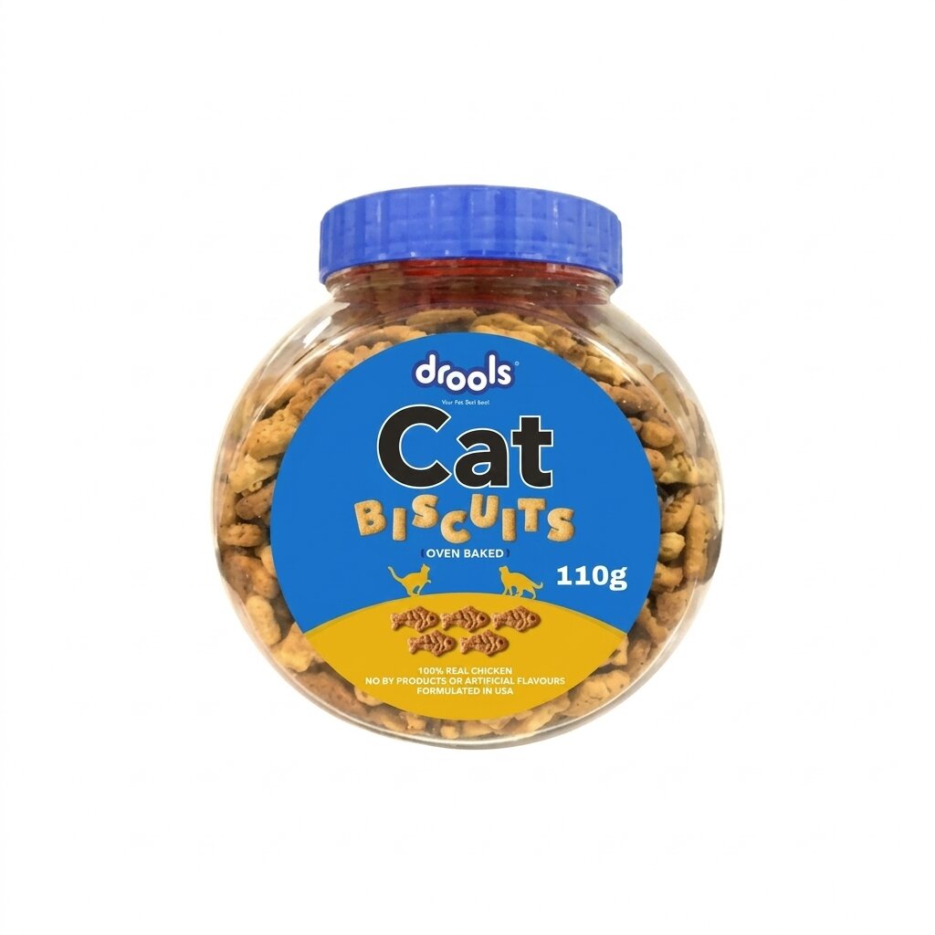 Drools Oven Baked Cat Biscuits 110g