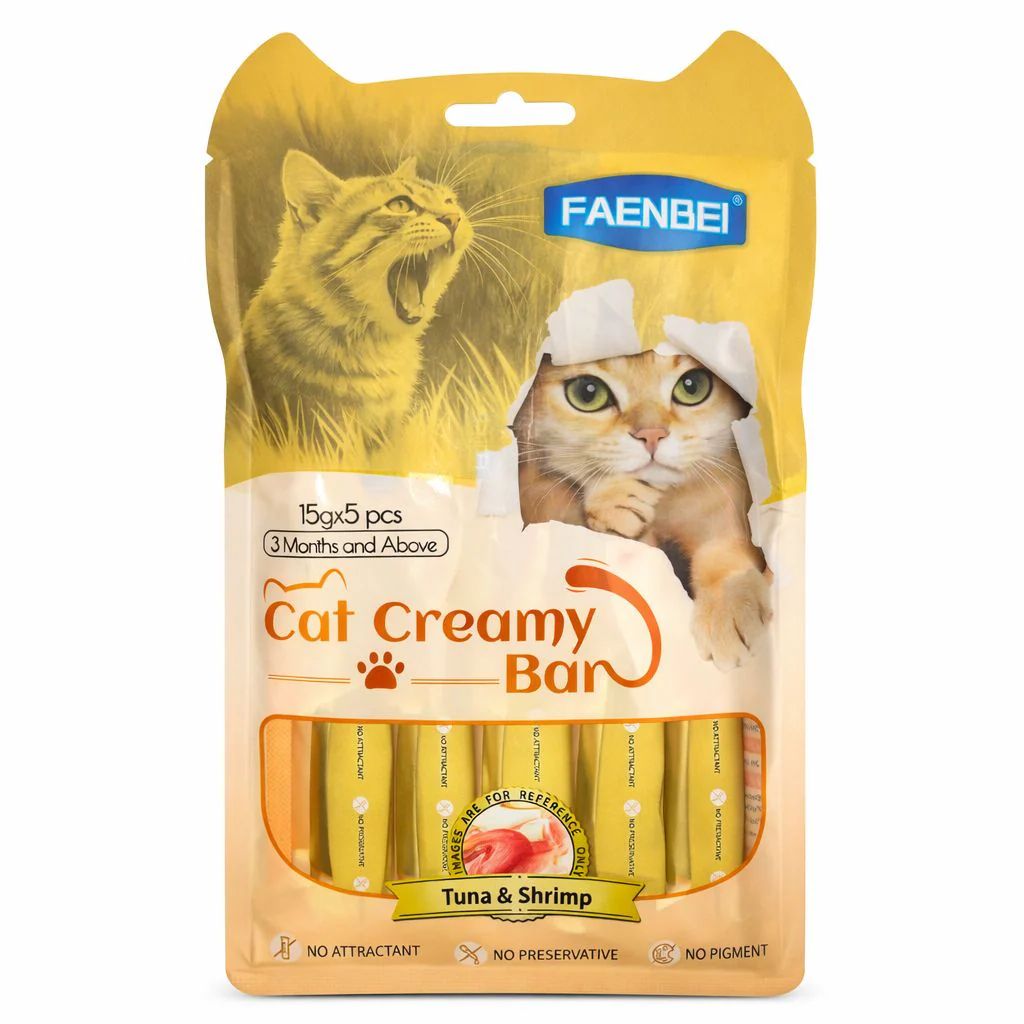 Faenbei Creamy Treat Tuna & Shrimp