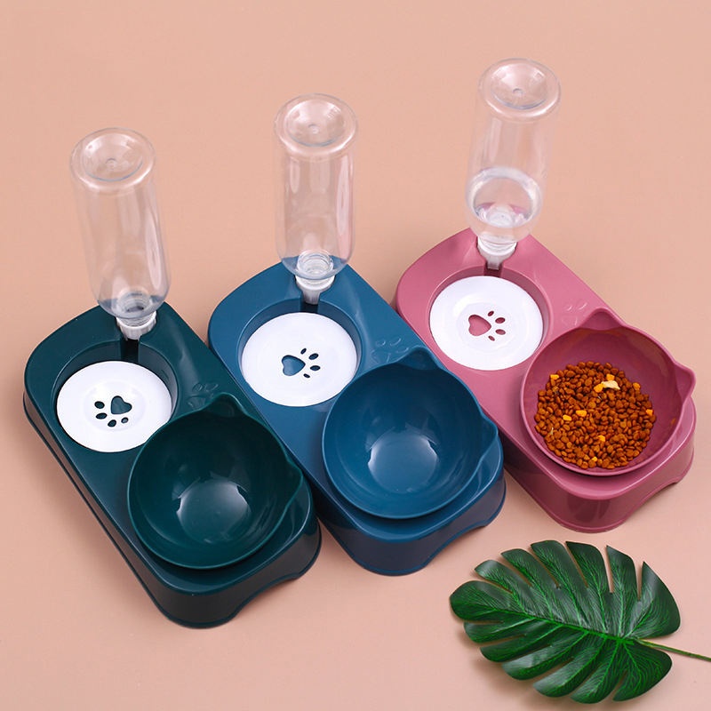 2 in 1 Pet Food and Water Bowl Set