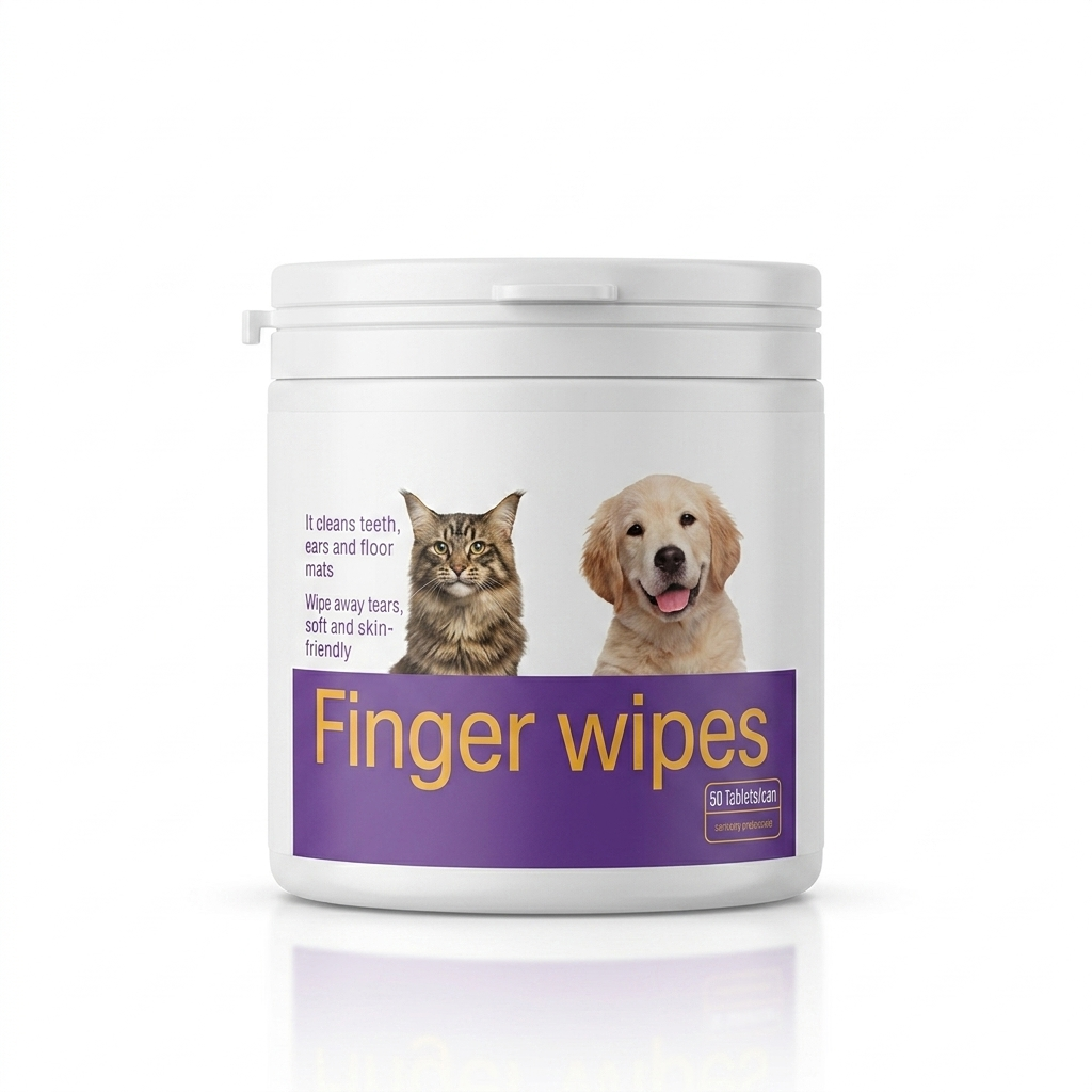 Pet Finger Wipes (50 Pcs)