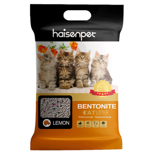 Haisenpet Bentonite Cat Litter Lemon Flavor
