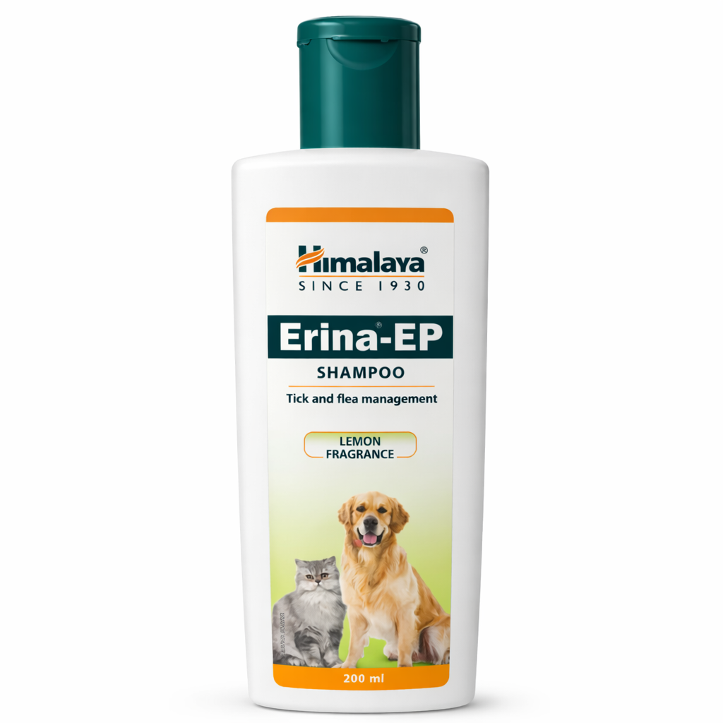 Himalaya Erina EP Flea and Tick Lemon Fragrance Shampoo 200ml