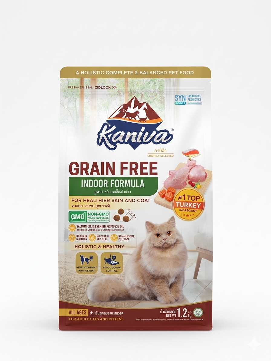 Kaniva Grainfree Indoor Formula All Ages Cat Food
