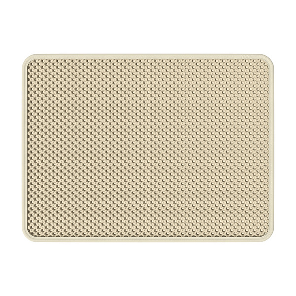 Waterproof Nonslip Double Layer Pet Litter Box Mat (45*30)