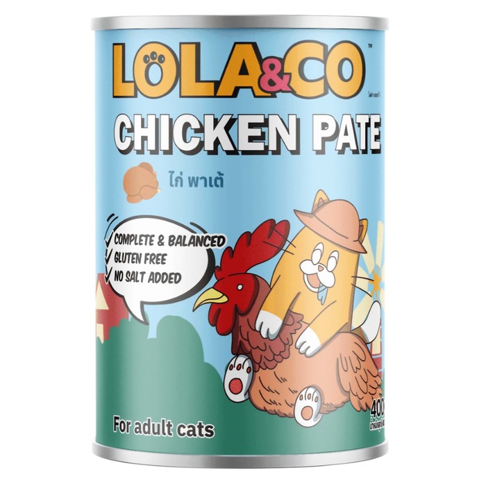 Lola & Co Can Chicken Pate 400g