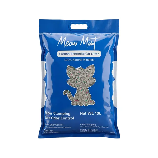 Meow Mist Carbon Bentonite Cat Litter 10L