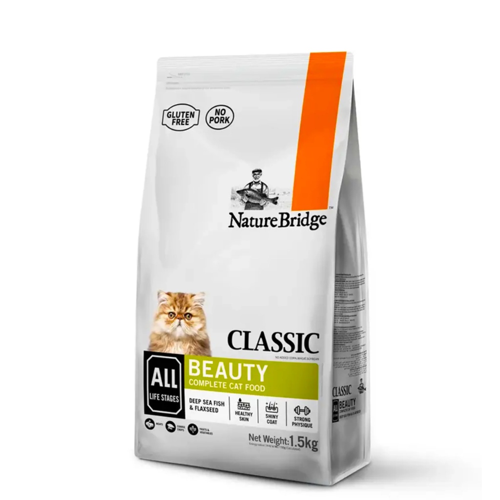 Nature Bridge Classic Beauty Dry Cat Food for All Life Stages