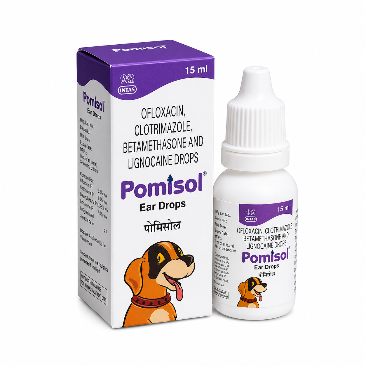 Pomisol Ear Drops 15 ml
