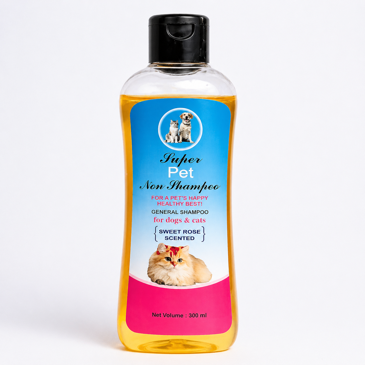 Super Pet New Shampoo (Sweet Rose Scented)