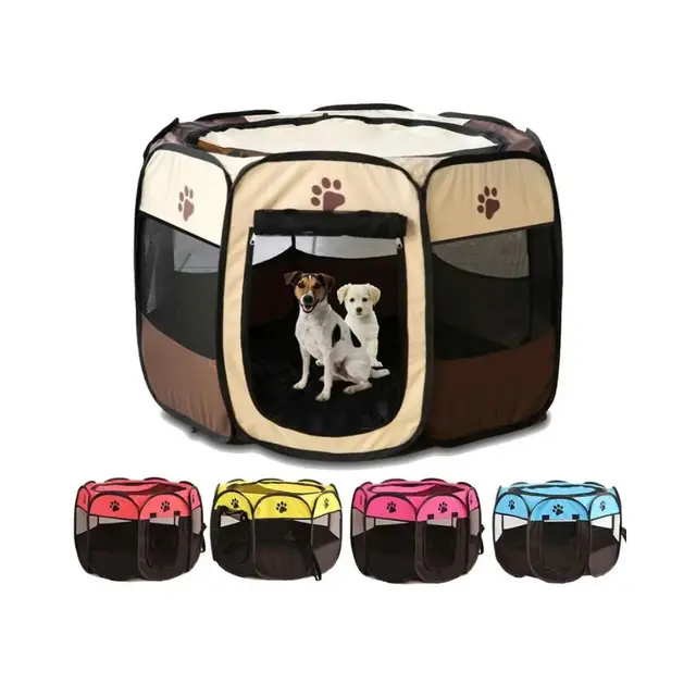Portable Folding Pet Tent House for Cats & Dogs